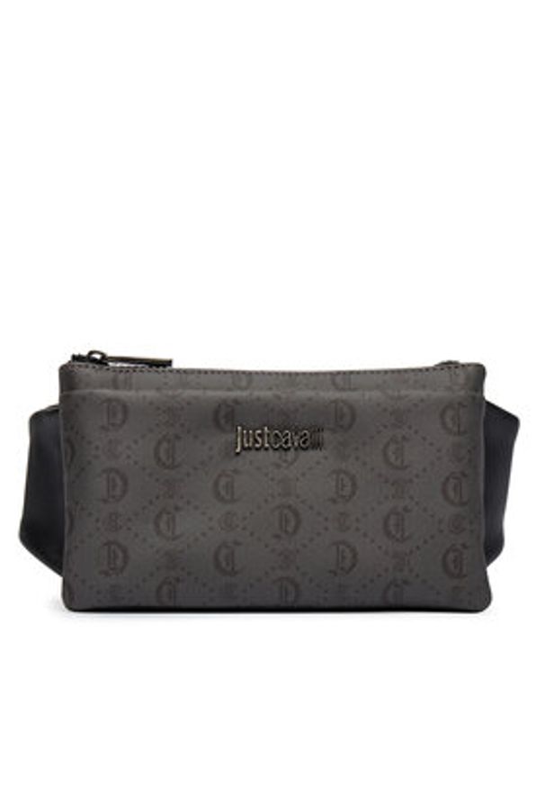 Just Cavalli Nerka 80QA4B43 ZSD82 Szary. Kolor: szary. Materiał: skóra