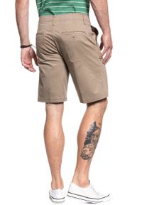 Lee - LEE COMFORT SHORT XM KHAKI L71ZPB08. Kolor: brązowy