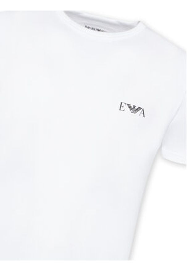 Emporio Armani Underwear Komplet t-shirtów EM001849 AF14131 M0082 Biały Fitted Fit. Kolor: biały. Materiał: bawełna
