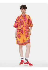 Adidas - adidas Koszula FARM Premium JD6281 Pomarańczowy Loose Fit. Kolor: pomarańczowy. Materiał: syntetyk #3