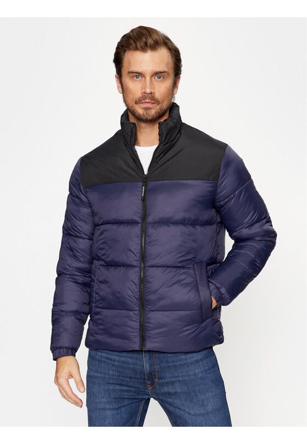 Jack & Jones Kurtka zimowa 12235860 Granatowy Regular Fit. Kolor: niebieski. Materiał: syntetyk. Sezon: zima