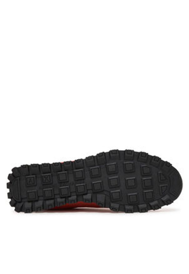 Armani Exchange Sneakersy XM001960 AF19388 MZ440 Pomarańczowy. Kolor: pomarańczowy. Materiał: skóra, zamsz