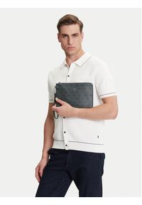 Guess Saszetka PMBALO P5235 Czarny. Kolor: czarny. Materiał: skóra