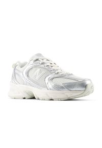 Buty unisex New Balance U5303IR – białe. Kolor: biały. Materiał: syntetyk, materiał. Szerokość cholewki: normalna. Sezon: lato. Sport: turystyka piesza #3