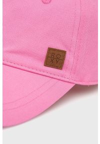 Roxy czapka kolor różowy gładka. Kolor: różowy. Wzór: gładki #2