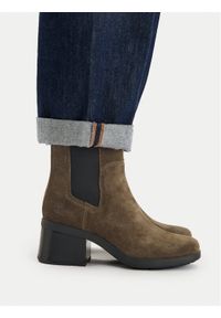 Timberland Botki Bellevaux TB0A424XA2D1 Brązowy. Kolor: brązowy. Materiał: skóra, zamsz #1