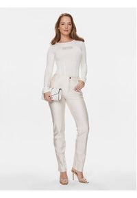 Guess Body Corset W4RP24 K68D2 Écru Slim Fit. Materiał: wiskoza #4