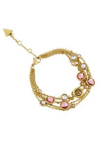 Guess Bransoletka JUBB05 093JW Złoty. Materiał: metalowe. Kolor: złoty #1