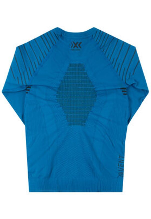X-Bionic Bielizna termoaktywna górna Invent 4.0 INYT06W19J Niebieski Slim Fit. Kolor: niebieski. Materiał: syntetyk