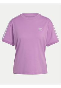 Adidas - adidas T-Shirt 3-Stripes IY2103 Różowy Regular Fit. Kolor: różowy. Materiał: bawełna