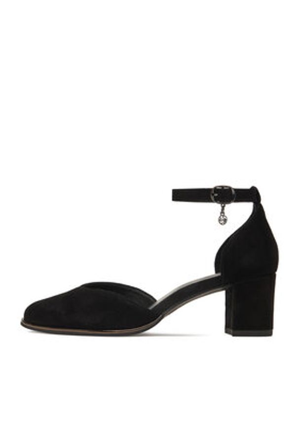 Lasocki Czółenka CEO-WB-VELA-02 Czarny. Kolor: czarny. Materiał: zamsz, skóra