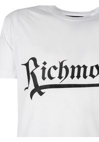John Richmond T-Shirt | RMA22091TS | Mężczyzna | Biały. Okazja: na co dzień. Kolor: biały. Materiał: bawełna. Długość rękawa: krótki rękaw. Długość: krótkie. Wzór: nadruk. Styl: casual