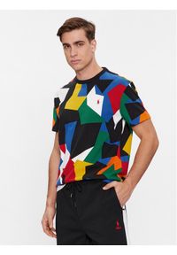 Polo Ralph Lauren T-Shirt 710926544001 Kolorowy Regular Fit. Typ kołnierza: polo. Materiał: bawełna. Wzór: kolorowy