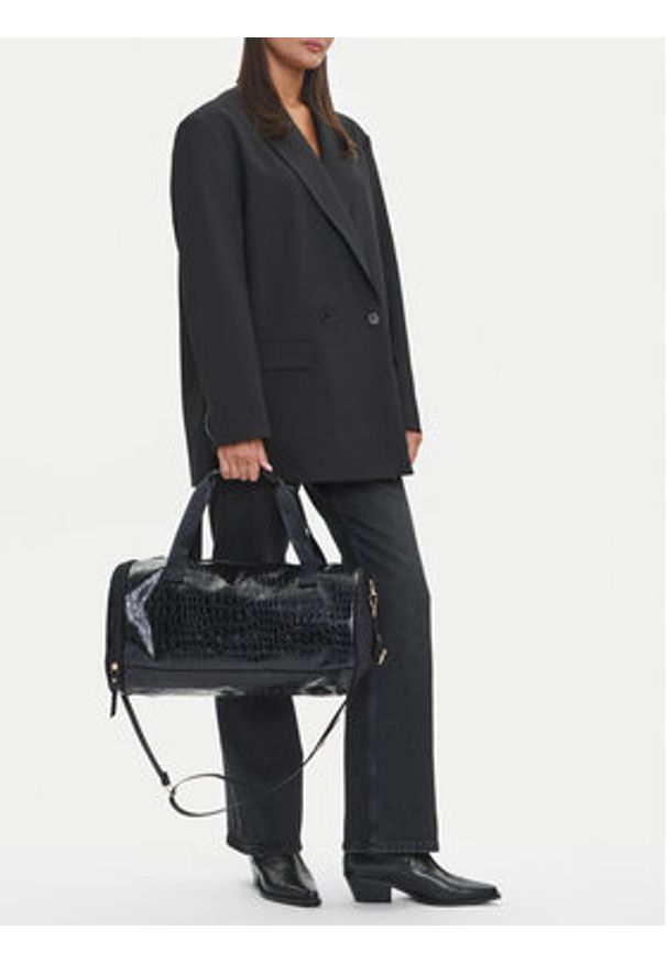 Monnari Torebka BAG4360-M20 Czarny. Kolor: czarny. Materiał: skórzane