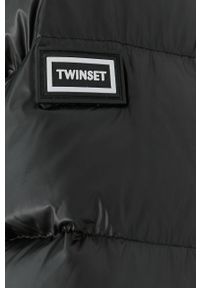 TwinSet - Twinset - Kurtka puchowa. Okazja: na co dzień. Kolor: czarny. Materiał: puch. Styl: casual #5