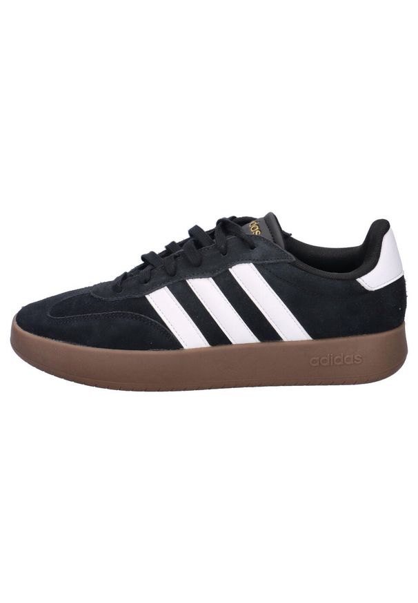 Adidas - Buty Barreda. Kolor: czarny, brązowy, biały, wielokolorowy. Sport: tenis