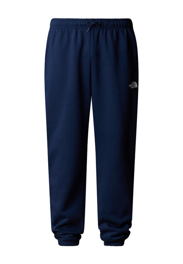 The North Face Spodnie dresowe Simple Dome NF0A8C1W Granatowy Regular Fit. Kolor: niebieski. Materiał: syntetyk