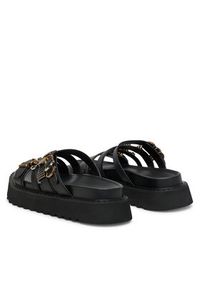 Pinko - PINKO Klapki Kate 02 SD0291 P001 Czarny. Kolor: czarny. Materiał: skóra #6