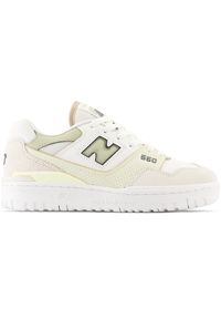 Buty damskie New Balance BBW550SK – beżowe. Okazja: na co dzień. Kolor: beżowy. Materiał: skóra, materiał, guma. Szerokość cholewki: normalna. Sport: koszykówka