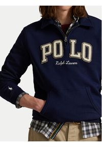 Polo Ralph Lauren Bluza 710981150002 Granatowy Regular Fit. Typ kołnierza: polo. Kolor: niebieski. Materiał: bawełna #5