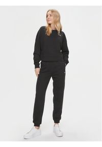 Puma Dres Loungewear 676089 Czarny Relaxed Fit. Kolor: czarny. Materiał: bawełna, dresówka