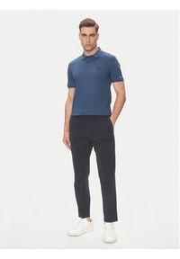 BOSS Polo Passenger 50507803 Niebieski Slim Fit. Typ kołnierza: polo. Kolor: niebieski. Materiał: bawełna #2