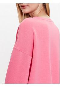 Guess Bluza Edwina V3GQ12 FL04P Różowy Regular Fit. Kolor: różowy. Materiał: bawełna, syntetyk