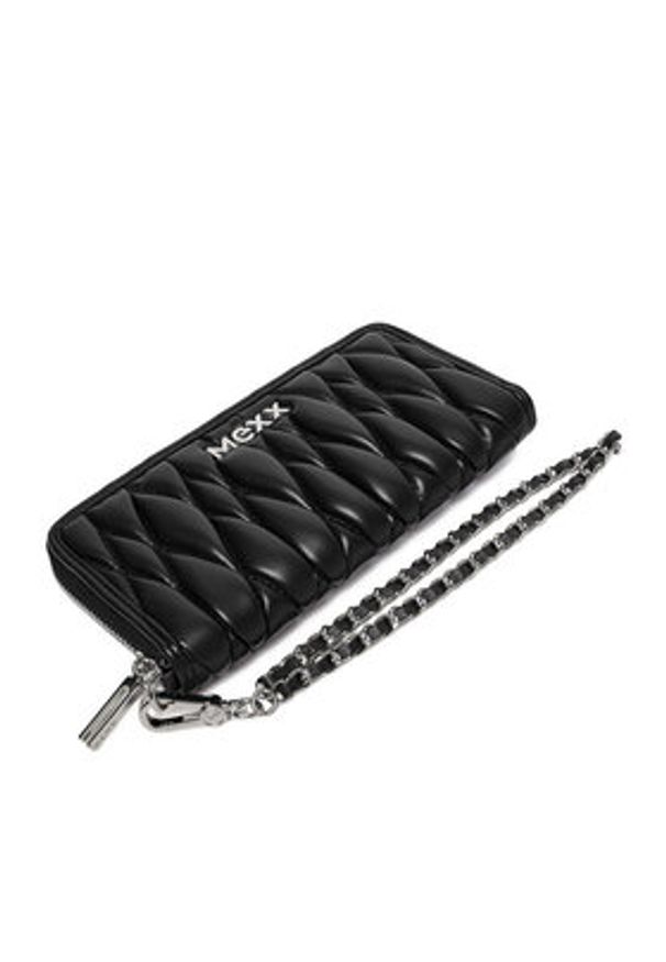 MEXX Portfel CEO-MEXX-W1-001-AW25 Czarny. Kolor: czarny. Materiał: materiał, syntetyk