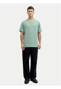 Jack & Jones T-Shirt Oragnic Basic 12156101 Zielony Regular Fit. Kolor: zielony. Materiał: bawełna #7