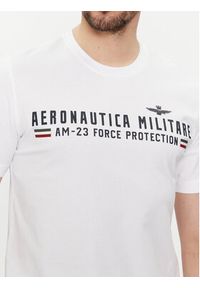 Aeronautica Militare T-Shirt 241TS1942J538 Biały Regular Fit. Kolor: biały. Materiał: bawełna #4