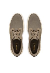 Geox Sneakersy U Flextride F Plus U654JA 01422 C1018 Brązowy. Kolor: brązowy. Materiał: zamsz, skóra #2