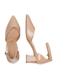 Lasocki Czółenka WYL3296-3Z Beżowy. Kolor: beżowy. Materiał: skóra #7