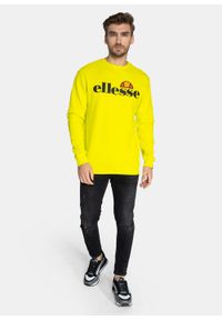 Bluza męska Ellesse Succiso (SHC07930-503). Kolor: żółty. Wzór: kolorowy. Sezon: lato. Styl: street