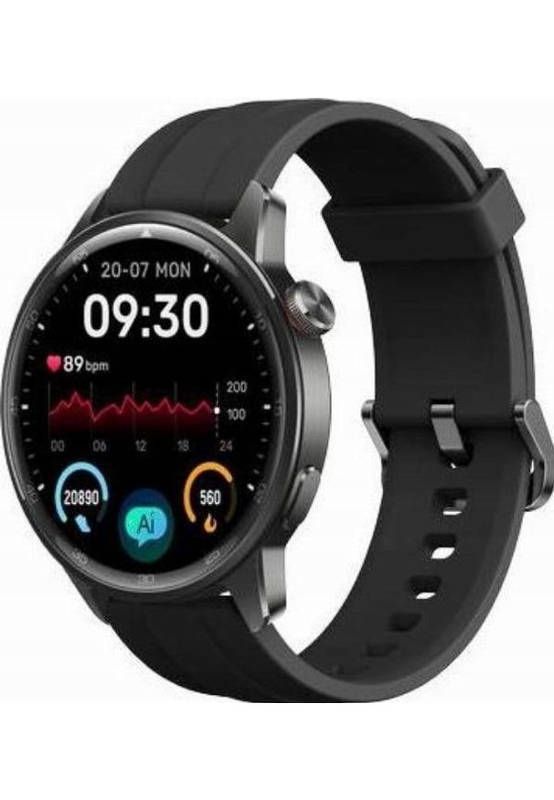 REALME - Smartwatch Realme Watch S2 Czarny (RMW2401). Rodzaj zegarka: smartwatch. Kolor: czarny