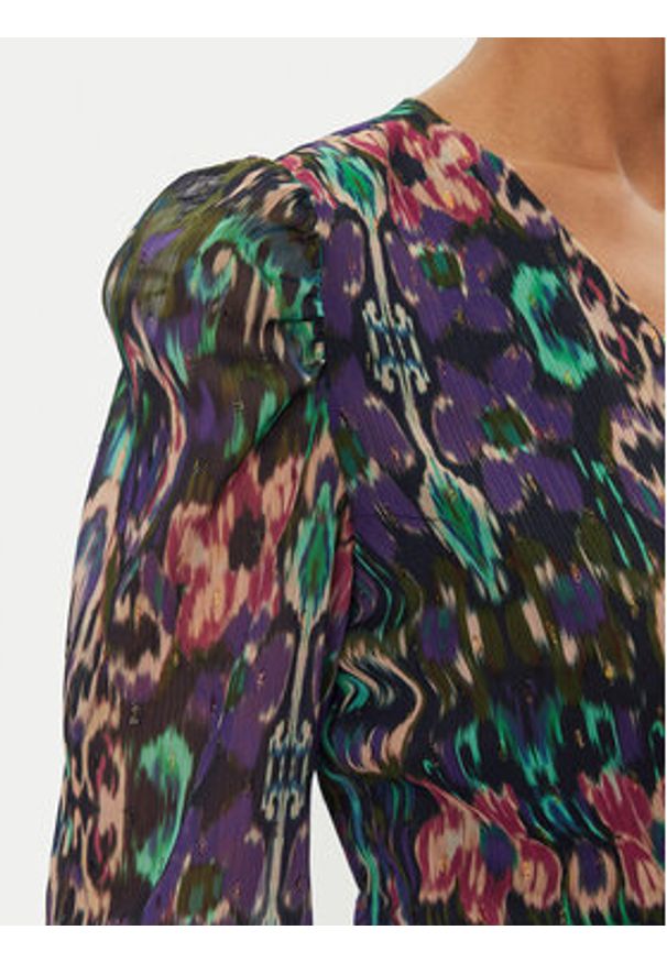 Morgan Sukienka codzienna 251-RABIL.F Kolorowy Regular Fit. Okazja: na co dzień. Materiał: syntetyk. Wzór: kolorowy. Typ sukienki: proste. Styl: casual