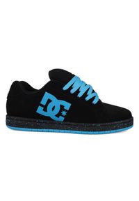 DC Shoes - Skórzane buty dla Mężczyzn GAVELER Niebieski. Kolor: niebieski. Materiał: guma, skóra. Szerokość cholewki: normalna