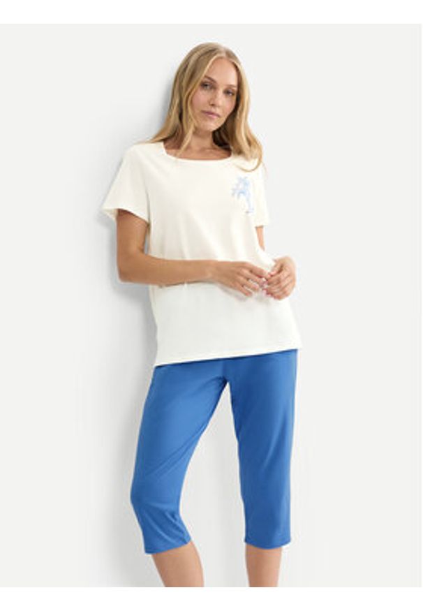 Triumph Piżama Sets 10227221 Kolorowy Regular Fit. Materiał: bawełna. Wzór: kolorowy