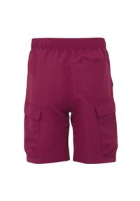 Regatta - Shorty Dziecięce Sorcer III. Kolor: czerwony, brązowy, wielokolorowy. Styl: sportowy. Sport: turystyka piesza