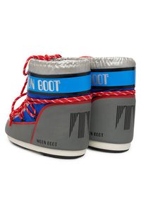 Moon Boot Śniegowce Mb Icon Low Space Racing 80D1409650 Szary. Kolor: szary. Materiał: materiał #5