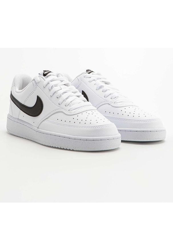 Buty do chodzenia damskie Nike Court Vision. Kolor: biały, wielokolorowy, czarny. Model: Nike Court. Sport: turystyka piesza