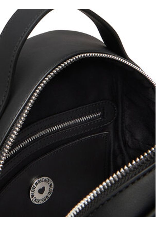 Love Moschino - LOVE MOSCHINO Plecak JC4197PP1NKD000B Czarny. Kolor: czarny. Materiał: skóra