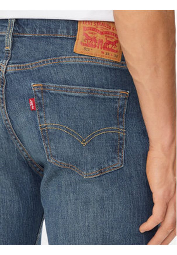 Levi's® Jeansy 511™ 04511-5883 Niebieski Slim Fit. Kolor: niebieski