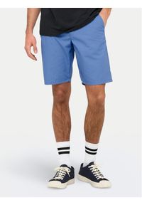 Only & Sons Szorty materiałowe Skal 22034682 Niebieski Slim Fit. Kolor: niebieski. Materiał: syntetyk, bawełna