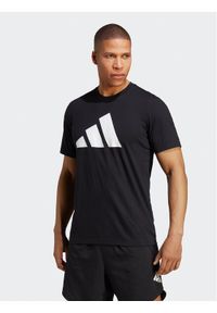 Adidas - adidas T-Shirt Feelready IB8273 Czarny Regular Fit. Kolor: czarny. Materiał: bawełna, syntetyk