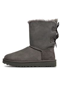 Ugg Śniegowce W Bailey Bow II 1016225 Szary. Kolor: szary. Materiał: skóra #8