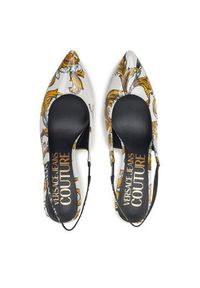 Versace Jeans Couture Sandały 78VA3S52 Biały. Kolor: biały. Materiał: skóra