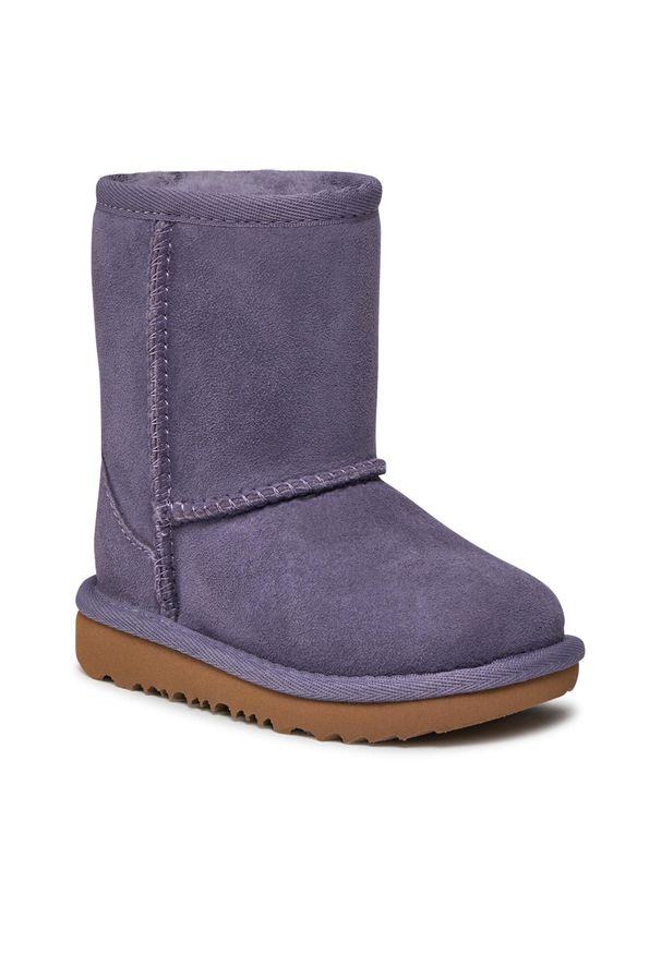 Buty Ugg T Classic II 1017703T Lmv. Kolor: fioletowy. Materiał: skóra