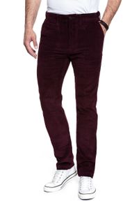 Levi's® - LEVI’S 502 REGULAR TAPER MĘSKIE SPODNIE SZTRUKSOWE SZTRUKS RED 521630010. Materiał: sztruks #6