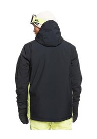 Quiksilver - Kurtka śnieżna dla Mężczyzn MORTON Czarny. Kolor: czarny. Materiał: materiał, poliester. Sezon: zima. Sport: narciarstwo