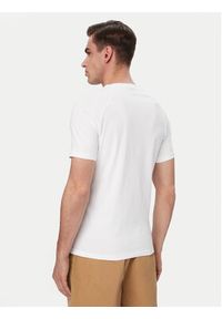 BOSS T-Shirt 50517970 Biały Slim Fit. Kolor: biały. Materiał: bawełna #5